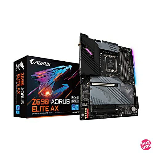 GIGABYTE Z690 AORUS ELITE AX Rev. 1.0 ޥܡ ATX [Intel Z690åץå] MB5571