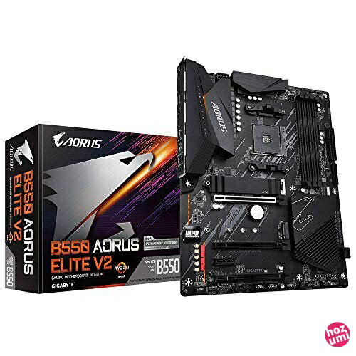 GIGABYTE B550 AORUS ELITE V2 マザーボード ATX [AMD B550チップセット搭載] MB5128