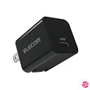 エレコム 充電器 Type-C ×1ポート USB PD対応 20W 小型 コンパクト 折りたたみ式プラグ採用 USB-C コンセント 【iPhone SE3/...
