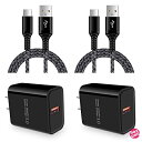 急速充電器 type-c Android充電器 qc3.0充電器 18W/3A スマホ充電器 Type-C 急速充電 USB-Cケーブル 1.83m/1本 QC...