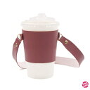 カップホルダー 丸型 コーヒー 手提げ ハンドル ストラップ バッグ ハンドル ドリンクホルダー テイクアウト ストラップ付ドリンクホルダー ドリンクバッグ ス...