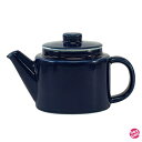 西海陶器 波佐見焼 「 Common コモン 」 ティーポット ネイビー (スーパーステンレス 茶こし付) 500ml はさみやき 北欧 食器 紅茶 ポット 急...