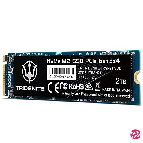 ڸ֥ɡ TRIDENITE SSD 2TB PCIe Gen 3.0 4 NVMe ¢M.2 2280 - TRSN2T