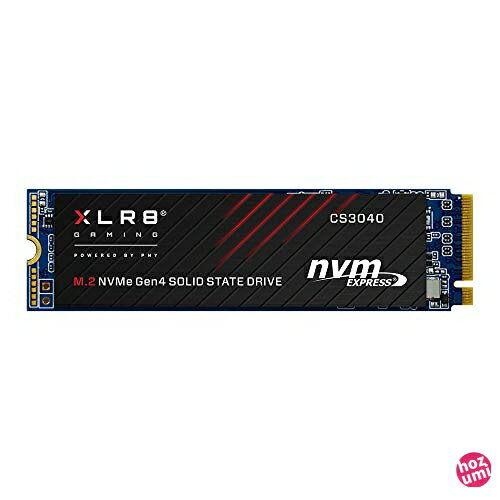 PNY Gen4x4 2TB 読込速度 5、600MB/s PS5対応 (自社検証済み) M.2 SSD NVMe M280CS3040-2TB-RB