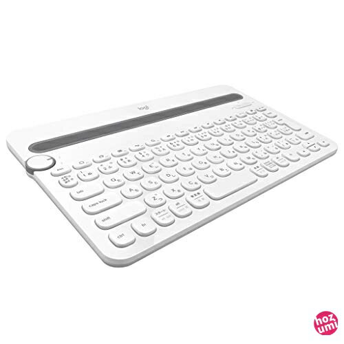 ロジクール ワイヤレスキーボード K480WH Bluetooth キーボード ワイヤレス 無線 Windows Mac iOS Android Chrome K480 ホワイト 国内正規品