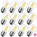 LVWIT LED電球 E26口金 40W形相当 470lm フィラメント電球 シャンデリア 2700K 電球色 G45ミニ電球 エジソン電球 レトロ PSE ...