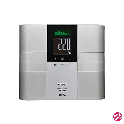 タニタ 体組成計 インナースキャン デュアル シルバー RD-505-SV