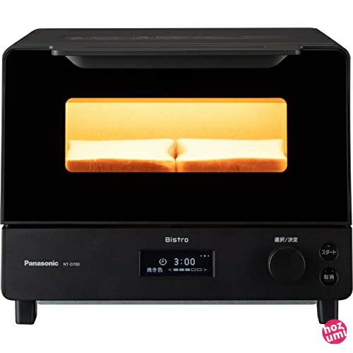 パナソニック トースター オーブントースター ビストロ 8段階温度調節 オーブン調理 焼き芋 NT-D700-K