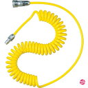 TRUSCO(トラスコ) スパイラルホース カップリング付 使用範囲 2m SAH-803C
