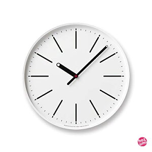 レムノス 掛け時計 ドットクロック アナログ 白 Dot Clock KK15-13 WH Lemnos