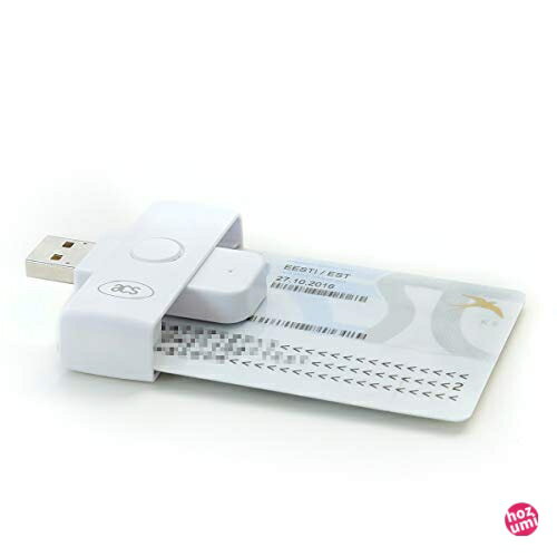 ACS ACR39U-N1 Pocketmate II USBスマートカードICカードリーダー/ライター電子申告（e-Tax）小型コン..