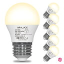 ORALUCE LED電球 E26口金 40W相当 電球色 3000k 5W 450lm 220度広配光 高演色 小型電球 密閉器具対応 調光不可 PSE認証 ...