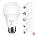 LVWIT LED電球 E26口金 1000LM 10W 電球色 3000K 広配光タイプ 72W形相当 省エネ 高輝度 PSE認証 6個入 調光器非対応