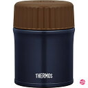 サーモス(THERMOS) 保温ランチジャー ネイビー 380ml 真空断熱スープジャー JBU-380 NVY