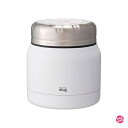 thermo mug(サーモマグ) 保温ランチジャー/ミニタンク 300ml ホワイト 真空二重構造 TNK1830A