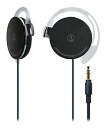 オーディオテクニカ ATH-EQ300M BK ヘッドホン 有線 耳掛け イヤフィット ブラック
