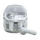 JBL TUNE FLEX GHOST ワイヤレスイヤホン bluetooth 2ウェイ装着/ノイズキャンセリング/IPX4/ホワイト/JBLTFLEXGWHT(2)