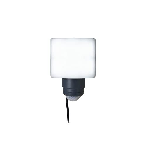 ムサシ(MUSASHI) 18Wワイド 追尾式LEDセンサーライト 常夜灯 2000ルーメン 防犯対策 LED-AC1017TA