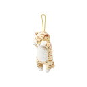 りぶはあと ペンポーチ くびねっこ トラネコ (全長約23cm) 筆箱 文房具収納 17035-42