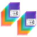 プラス クリアホルダー A4 20枚パック カラー 5色セット FL-184HO 80-160×2