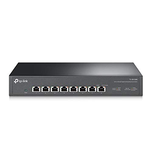 TP-Link 8ポート 全ポート10G対応 10G マルチギガビット アンマネージ プラグ&プレイ スイッチングハブ TL-SX1008 TP-Link 8ポート 全ポート10G対応 10G マルチギガビット アンマネージ プラグ&プレイ スイッチングハブ TL-SX1008