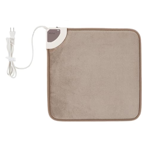 Mofua 電気ホットマット 40×40cm 一人用 足元マット 電気座布団 足元暖房 グレイジュ MFM401H-H Mofua 電気ホットマット 40×40cm 一人用 足元マット 電気座布団 足元暖房 グレイジュ MFM401H-H