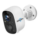 【電池式カメラ&完全無線】Hiseeu 5200mAh容量・防犯カメラソーラー ワイヤレス防犯カメラ 配線不要 300万画素 双方向音声 屋外/屋内対応 USB...