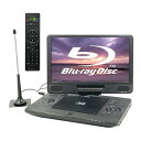 FaCLOSS 11.6インチ フルセグ対応 ポータブルブルーレイプレーヤー 充電バッテリー BD-LIVE