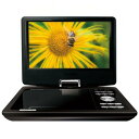 ZOX(ゾックス)9インチ液晶ポータブルDVDプレーヤーBK+1SEG TV DS-PP90EC308BK