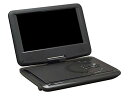 グラモラックス 9インチ ポータブルDVDプレーヤー GRAMO−P910 BK ブラック