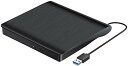 Blingco 外付けDVDドライブ USB3.0 ポータブルドライブ...(2)