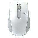 エレコム マウス Bluetooth (iOS対応) Mサイズ 3ボタン BlueLED 省電力(電池寿命:約1.3年) ホワイト iPad Pro 2020 ...