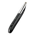 サンワダイレクト ペン型マウス Bluetooth/USB-A・USB-Cワイヤレス接続 Win/Mac/iPadOS/Android対応 充電式 タッチペン付...