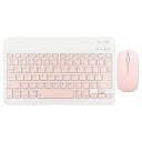 Android iOS Windows用ワイヤレスキーボードとマウスコンボ1600DPI、マカロンカラーのウルトラスリムポータブルコンパクトBluetoothマ...