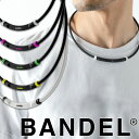 バンデル バンデルネックレス メンズ ヘルスケア BOLD ネックレス ライトスポーツ BANDEL Healthcare BOLD Necklace Lite Sports 磁気ネックレス 医療機器 血行改善 筋肉回復 肩こり バランス＆集中 効果 抗菌 軽量 ブラック ピンク グリーン イエロー ホワイト 送料無料