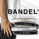 バンデル バンデル ストリング メタリック ブレスレット STRING METALLIC bracelet BANDEL 2021 新作 バランス＆集中 効果 芸能人愛用 雑誌掲載多数 M L 抗菌 ブラック ホワイト ゴールド シルバー シリコン 送料無料