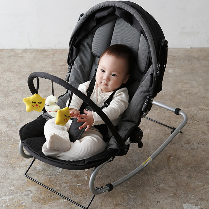 カトージ イージーリクライニングバウンサーNewYorkBaby （KATOJI キッズ ベビー 赤ちゃん バウンサー 新生児 子供 ゆりかご ベビーベッド お祝い 出産祝い プレゼント ギフト 子供 寝かしつけ 送料無料）