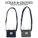 オーシャン アンド グラウンド 2WAY移動ポケットBAG BLUE BLUE（ocean&ground オーシャン&グラウンド ショルダーバッグ ポシェット 子供 移動ポケット 女の子 男の子 ショルダー クリップ キッズ おでかけポケット お出掛けバッグ bag kids）