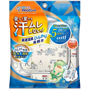 丹平製薬 カンガルーの保冷保温やわらかシート サーカス柄 吸水速乾生地（カンガルー 保冷 ひんやりシート 冷却シート ベビーカー 保冷シート クール チャイルドシート 保冷 シート 冷却 チャイルドシート 暑さ対策 赤ちゃん 子供 熱中症対策 グッズ ひんやりグッズ）