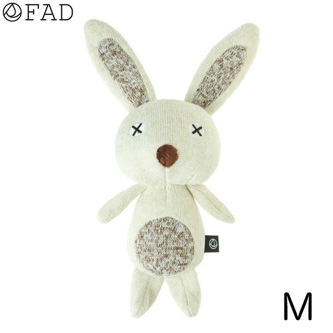 アニマル・プラッシュトイ M ラビット FAD ファッド 犬用おもちゃ ぬいぐるみ （犬用品 玩具 犬 おもちゃ うさぎ ぬいぐるみ オモチャ ペット おもちゃ ペット用品 ペットグッズ）のサムネイル