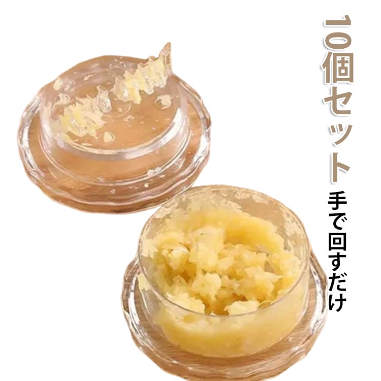 樂天商城 - 【10個セット】 ガーリックプレス にんにく みじん切り器 【10個セット】 ガーリックツイスト しょうが にんにく おろし器 にんにくつぶし 離乳食 介護職 幼児食 使いやすい 手軽 簡単 ナッツ ガーリックプレス スパイス ハーブ ごま おろし器