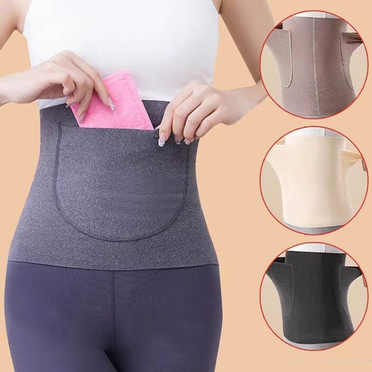 前後ポケット付き 温活 メンズ 腹巻き 冷え防止 伸縮性 ストレッチ 腹巻 レディー...