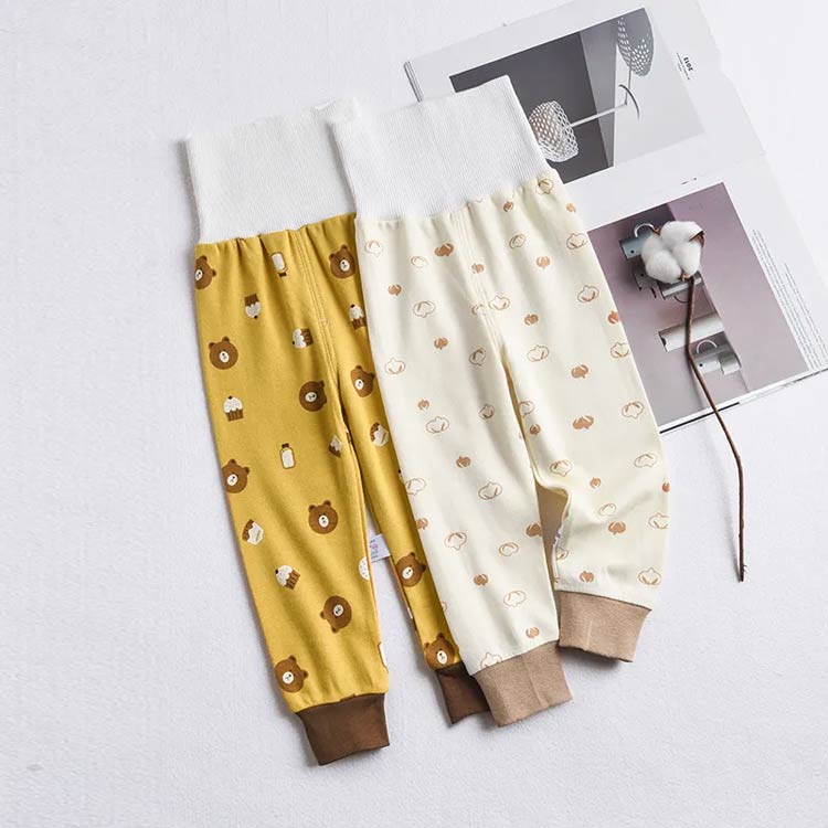 微笑みshop楽天市場店の赤ちゃん 腹巻きパンツ 腹巻 肌着 110 はらまき ルームウェア ベビーパンツ ハイウエストパンツ 腹巻き 温活 男の子 2枚セット 子供 冬 コットン 腹巻き 2枚セット 綿 寝冷え 赤ちゃん パジャマ こども 出産祝 80 女の子 100 90 120 130 140 150｜アングル3