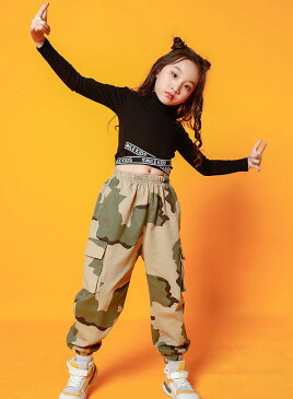 キッズ ダンス衣装 ヒップホップ ダンス jazz Tシャツ ブラック ダンス セクシー 衣装 女の子 ダンスウェア 原宿系 体操服 ジャズダンス キャットウォーク 110/120/130/140/150/160/170/180cm