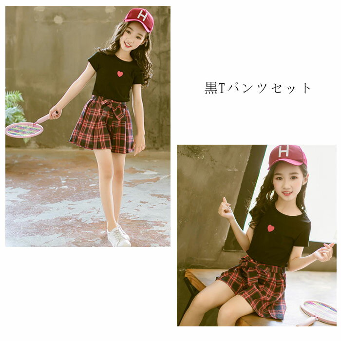 総合福袋 親子ペア 夏服 女の子服 子ども服 子供服 2点セット 女の子 レディース 半Tシャツ チェックスカート チェックパンツ キッズ セットアップ 上下セット 親子コーデ オシャレ 子供から大人まで カジュアル系 Tシャツ ホワイト ブラック 海外旅行 通園 通学 ... 新品 キッズ服 子供服 120 セットアップ Tシャツ ホワイト 夏服 女の子
