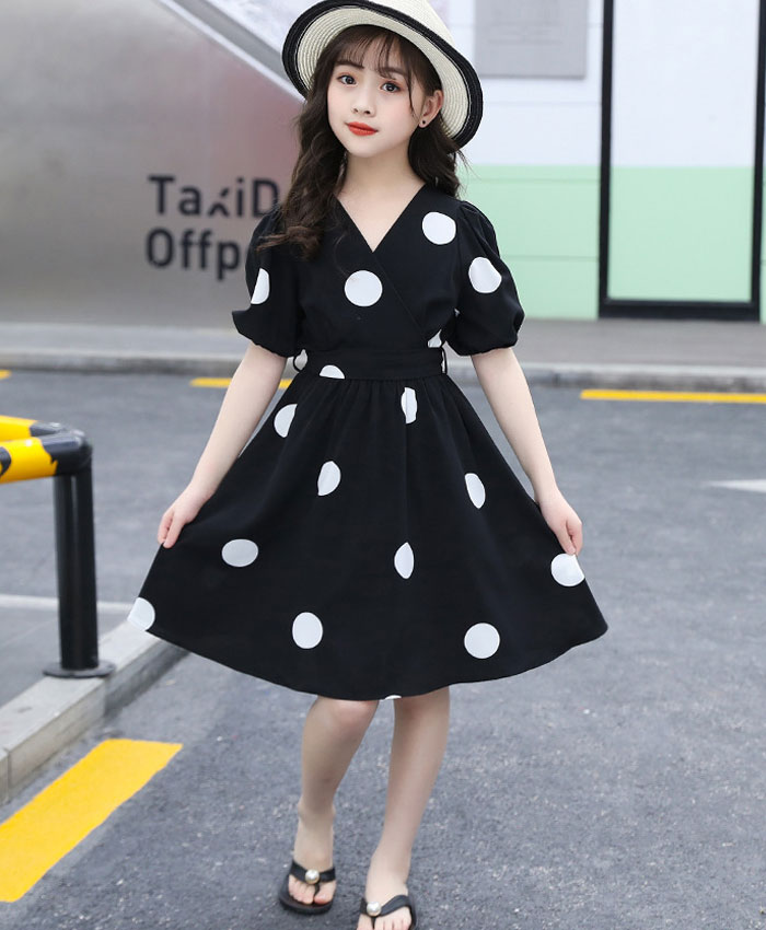 韓国子供服 ワンピース キッズ 夏服 ワンピー...の紹介画像2