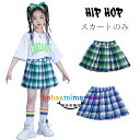 キッズ ダンス衣装 女の子 チェック柄 スカート グリーン ブルー ダンス衣装 hiphop K-pop 舞台 団体服 ガールズ おしゃれ スカート ヒップホップ ステージ衣装 jazz 演出服 チェック柄 スカート 子供ダンス ボトムス スカート 110 120 130 140 150 160 170 180 キッズダンス