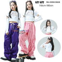 キッズダンス ネコ柄 トップス ホワイト 女の子 派手 へそ出し Tシャツ キッズ K-POP 韓国 ガールズ 舞台 団体服 演出服 子供ダンス ウェア ステージ衣装 おしゃれ Tシャツ+カフス ドラムショー 公演服 110 120 130 140 150 160 170 180(4)