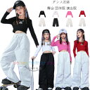 ダンス衣装 キッズ セットアップ 女の子 舞台 団体服 演出服 子供服 ダンス へそ出し トップス 長袖Tシャツ 黒 白 粉 赤 キッズダンス hiphop K-pop 練習着 応援団 おしゃれ ダンスウェア ヒップホップ ステージ衣装 jazz 白パンツ 黒パンツ 110 120 130 140 150 160 170 180