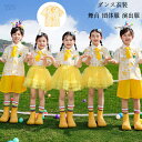 キッズダンス 半袖 花柄 シャツ イエロー 女の子 男の子 ダンスウェア 舞台 団体服 演出服 応援団 練習着 チアガール カジュアルシャツ 体育祭 文化祭 学園祭 子供服 半袖 花柄 シャツ 幼稚園 小学校 運動会 公演服 クラス活動 110 120 130 140 150 160 170 180